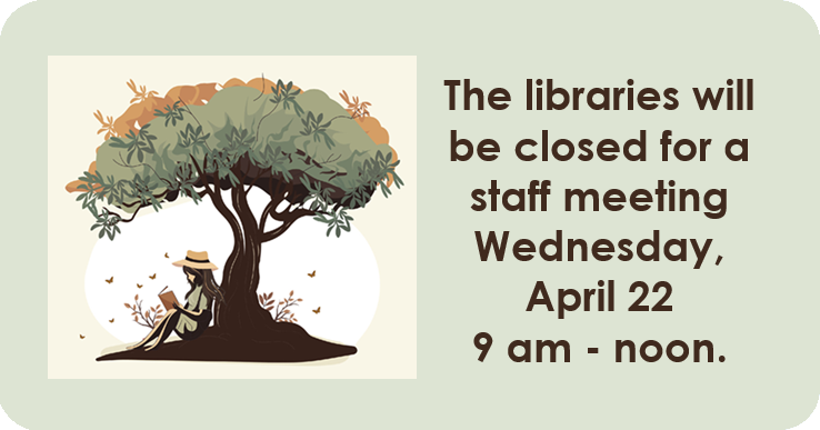 closed april 22 9-12