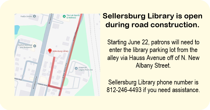 sellersburg library open