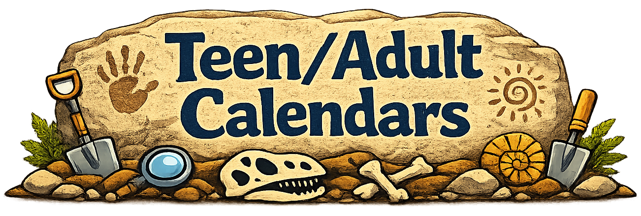 Teen and Adult Calendars